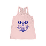 Women's Stormy Flowy Racerback Tank-Clothing-The Faith And Glory Company-Soft Pink-XS-The Faith And Glory Company 