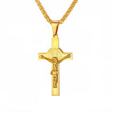 Latin Crucifix Pendant Necklace-Jewelry-The Faith And Glory Company-The Faith And Glory Company 