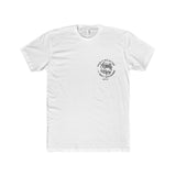 Men's Faith Makes It Possible Premium Fitted Short-Sleeve Crew Neck T-Shirt-Clothing-The Faith And Glory Company-Solid White-XS-The Faith And Glory Company 