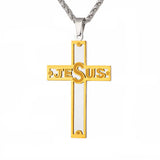 Jesus Cross Pendant Necklace-Jewelry-The Faith And Glory Company-The Faith And Glory Company 