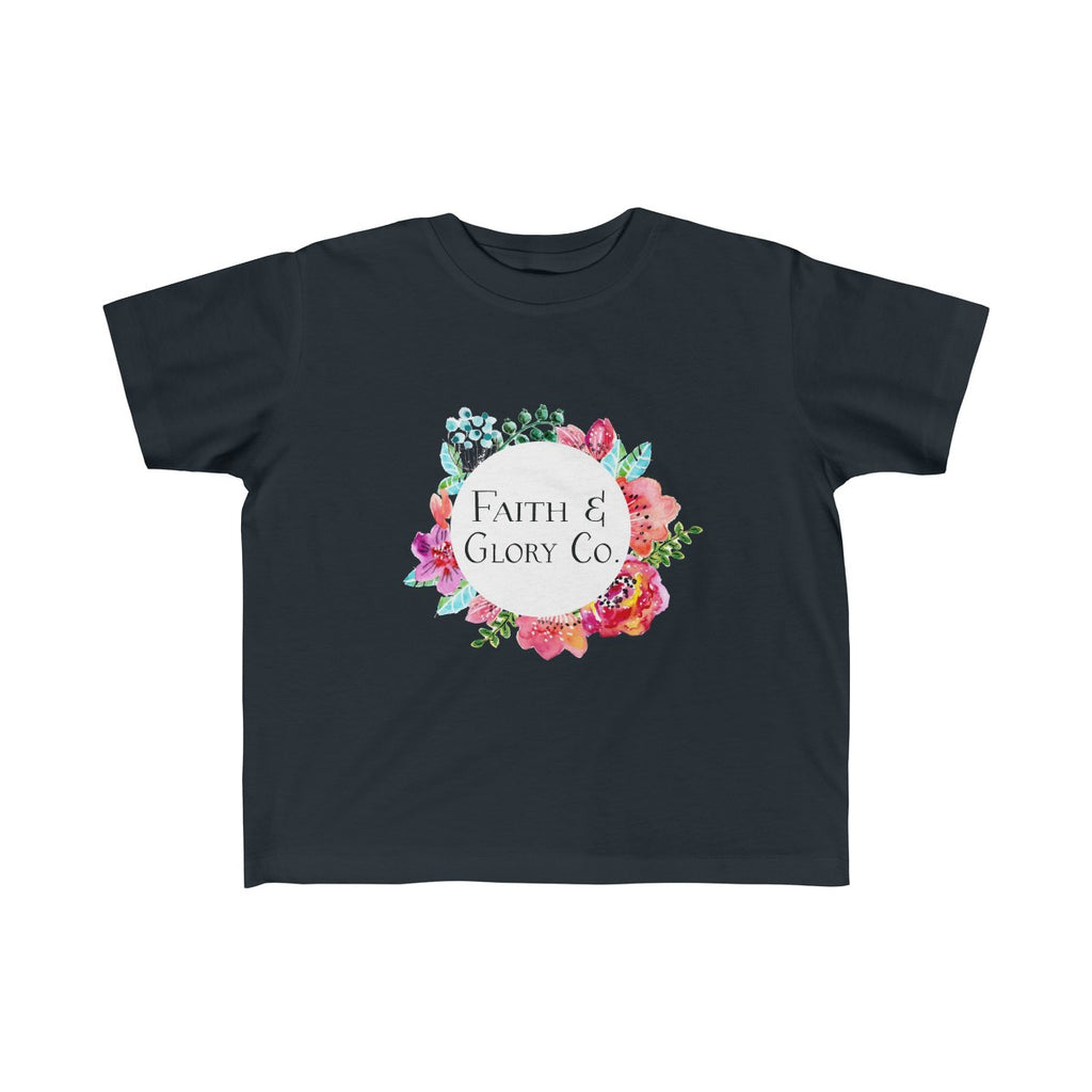 Toddler Original Faith & Glory Co. Fine Jersey Tee-Clothing-The Faith And Glory Company-6T-Black-The Faith And Glory Company 