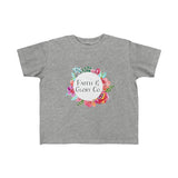 Toddler Original Faith & Glory Co. Fine Jersey Tee-Clothing-The Faith And Glory Company-6T-Heather-The Faith And Glory Company 