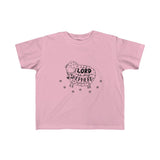 The Lord is my Shepherd Toddler Fine Jersey Tee-Clothing-The Faith And Glory Company-6T-Pink-The Faith And Glory Company 