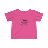 The Lord Is My Shepherd Infant Fine Jersey Tee-Clothing-The Faith And Glory Company-Hot Pink-9-12M-The Faith And Glory Company 