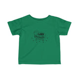 The Lord Is My Shepherd Infant Fine Jersey Tee-Clothing-The Faith And Glory Company-Kelly-9-12M-The Faith And Glory Company 