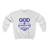 Stormy Adult Crewneck Sweatshirt-Clothing-The Faith And Glory Company-Sport Grey-S-The Faith And Glory Company 