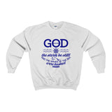 Women's Stormy Adult Crewneck Sweatshirt-Clothing-The Faith And Glory Company-Sport Grey-S-The Faith And Glory Company 