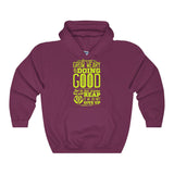 Women's Do Not Give Up Hoodie-Clothing-The Faith And Glory Company-Maroon-S-The Faith And Glory Company 