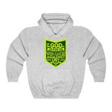 Who Can Be Against Us Hoodie-Clothing-The Faith And Glory Company-Sport Grey-S-The Faith And Glory Company 