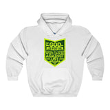 Who Can Be Against Us Hoodie-Clothing-The Faith And Glory Company-White-S-The Faith And Glory Company 