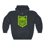 Who Can Be Against Us Hoodie-Clothing-The Faith And Glory Company-Black-S-The Faith And Glory Company 