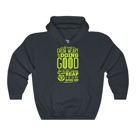 Women's Do Not Give Up Hoodie-Clothing-The Faith And Glory Company-Black-S-The Faith And Glory Company 