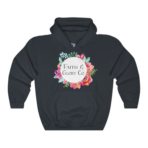 Original Faith & Glory Co. Hoodie-Clothing-The Faith And Glory Company-Black-S-The Faith And Glory Company 