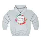 Women's Original Faith & Glory Co. Hoodie-Clothing-The Faith And Glory Company-Ash-S-The Faith And Glory Company 