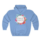 Women's Original Faith & Glory Co. Hoodie-Clothing-The Faith And Glory Company-Carolina Blue-M-The Faith And Glory Company 