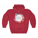 Original Faith & Glory Co. Hoodie-Clothing-The Faith And Glory Company-Cardinal Red-M-The Faith And Glory Company 