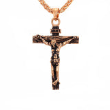 Men's Nazarenus Cross Pendant Necklace-Jewelry-The Faith And Glory Company-The Faith And Glory Company 