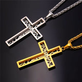 Visible Faith Crucifix Pendant Nekclace-Jewelry-The Faith And Glory Company-The Faith And Glory Company 