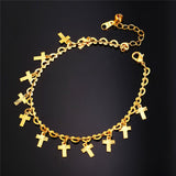 Faithful Anklet-Jewelry-The Faith And Glory Company-Gold Plated-The Faith And Glory Company 