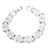 Our Lady Charm Bracelet-Jewelry-The Faith And Glory Company-Stainless Steel-The Faith And Glory Company 