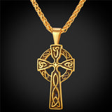 Celtic Cross Necklace-Jewelry-The Faith And Glory Company-The Faith And Glory Company 