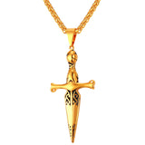 Cross of Saint James Pendant Necklace-Jewelry-The Faith And Glory Company-Gold Plated-The Faith And Glory Company 