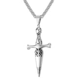 Cross of Saint James Pendant Necklace-Jewelry-The Faith And Glory Company-Stainless Steel-The Faith And Glory Company 