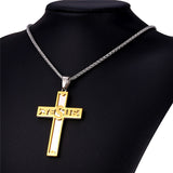 Jesus Cross Pendant Necklace-Jewelry-The Faith And Glory Company-The Faith And Glory Company 