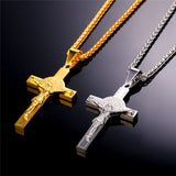 Latin Crucifix Pendant Necklace-Jewelry-The Faith And Glory Company-The Faith And Glory Company 