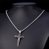 Men's Nazarenus Cross Pendant Necklace-Jewelry-The Faith And Glory Company-The Faith And Glory Company 