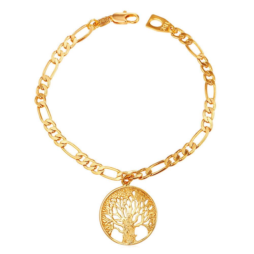 Tree of Life Bracelet-Jewelry-The Faith And Glory Company-Gold Plated-The Faith And Glory Company 