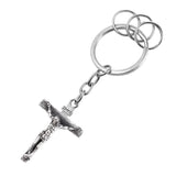 Classic Crucifix Keychain-Jewelry-The Faith And Glory Company-Stainless Steel-The Faith And Glory Company 