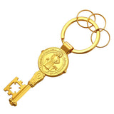 The Key to Conviction Saint Benedict Keychain-Jewelry-The Faith And Glory Company-Gold Plated-The Faith And Glory Company 